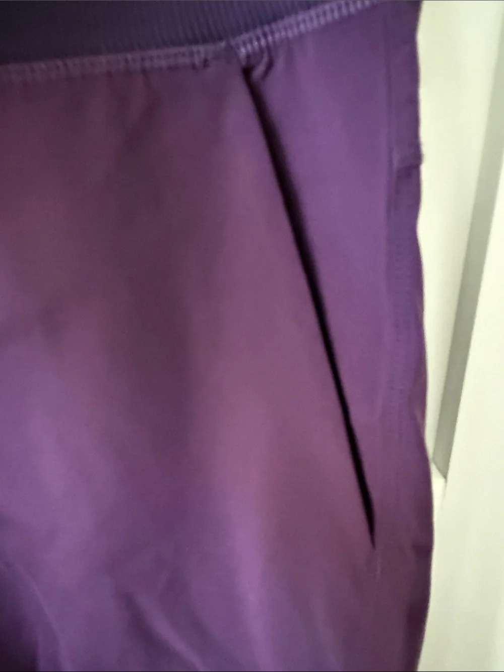 Tuff Athletics Purple Drawstring Athletic Shorts - Picture 2 of 6